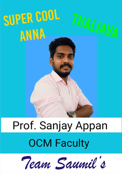 Prof. Sanjay Appan